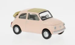 Fiat 500 F, pink, 1965, 1:43, Norev