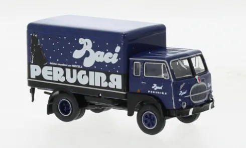 Fiat 642 Koffer, 1962, Cioccolato Perugina, 1:87, Brekina Starline