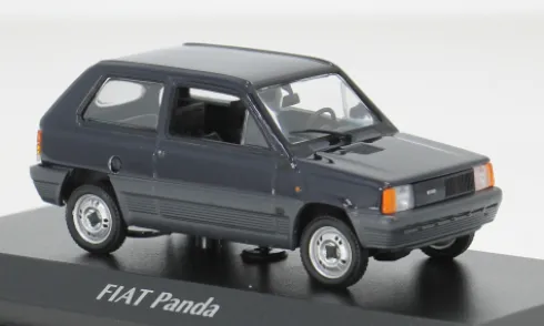 Fiat Panda, dunkelblau, 1980, 1:43, Maxichamps