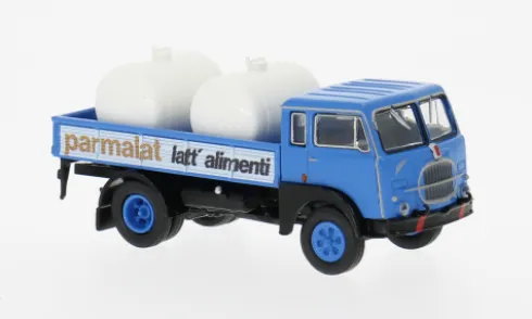 Fiat 642 Pritsche, 1962, Parmalat, 1:87, Brekina