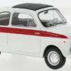 Fiat 500, weiss/rot, 1960, 1:24, WhiteBox