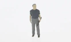 Figur Clint Eastwood, 1:64, Cartrix