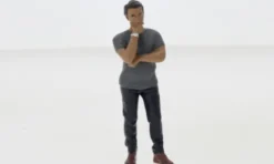 Figur Customer III, 1:24, American Diorama