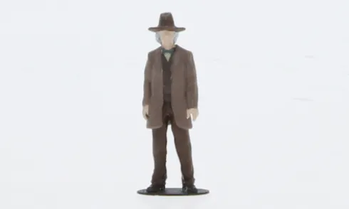Figur Doc Brown, 1:64, Cartrix