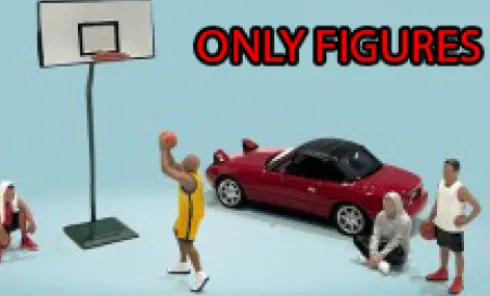 Figuren Ballers, 1:64, American Diorama