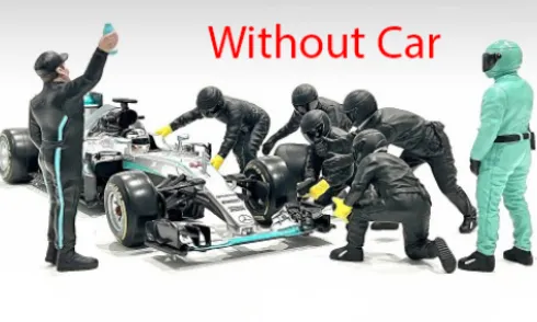 Figuren Formel 1 Pit Crew Figuren - Set III, 1:43, American Diorama