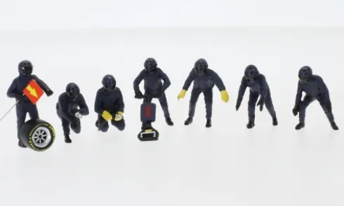 Figuren F1 Pit Crew, 1:43, American Diorama