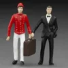Figuren Gentlemen Set, 1:43, Vitesse