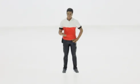Figuren Race Crew 4, 1:24, American Diorama