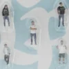 Figuren Team Liberty Walk Figure set, 1:64, American Diorama