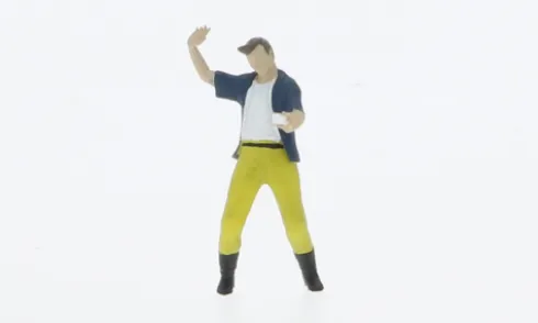 Figur Jim Carrey, Ace Ventura - Pet Detective, 1:64, Cartrix