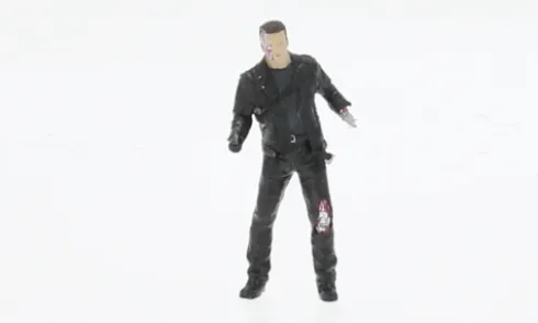 Figur T-800 b, Terminator 2 - Judgment Day, 1:43, Cartrix
