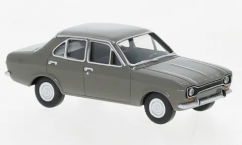 Ford Escort MK I, grau, 1968, 1:87, Wiking