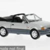 Ford Escort MK IV Cabriolet, silber/dunkelgrau, 1986, 1:87, PCX87