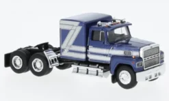 Ford LTL 9000, dunkelblau/silber, 1978, 1:87, Brekina