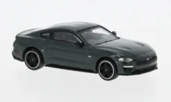 Ford Mustang GT, dunkelgrün, 2018, 1:87, Minichamps