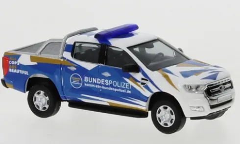 Ford Ranger, 2016, Bundespolizei, 1:87, Busch