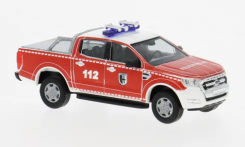 Ford Ranger, 2016, Feuerwehr Datteln, 1:87, Busch