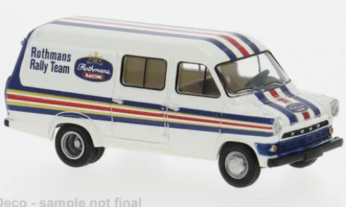Ford Transit, 1970, Rothmans, 1:87, Brekina