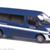 Ford Transit Custom Bus, 2012, THW Fürstenfeldbruck, 1:87, Busch