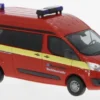 Ford Transit Custom Bus Hochdach, 2012, Werkfeuerwehr Aurubis, 1:87, Busch