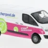 Ford Transit Custom Kastenwagen, 2012, Flaschenpost, 1:87, Busch