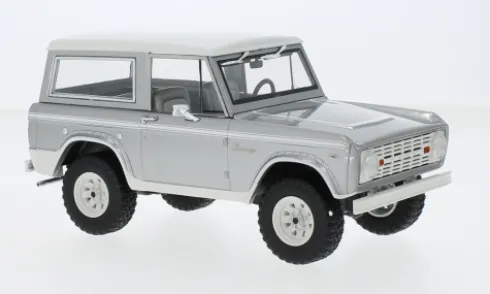 Ford Bronco, silber, 1967, Counting Cars, 1:24, Greenlight