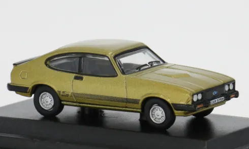Ford Capri MK III, gold, 1:76, Oxford