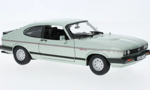 Ford Capri MK III 2.8 Injection, hellgrün, 1982, 1:24, Bburago