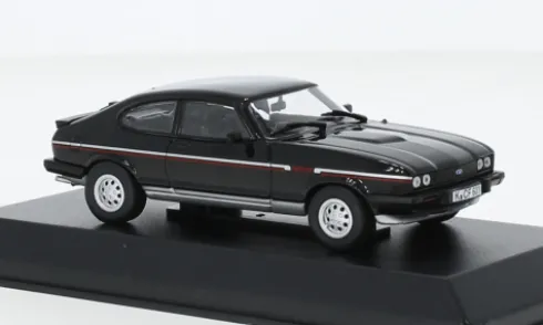 Ford Capri MK III 2.8 Injection, schwarz, 1980, 1:43, Norev