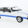 Ford Capri MK II X-Pack, weiss/blau, 1975, 1:18, MCG