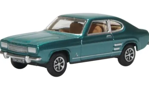 Ford Capri Mk1, türkis, 1:76, Oxford