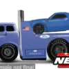 Ford C600 Flatbed, blau, 1966, 1:64, Maisto