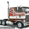 Ford CL 9000, braun/rot, 1976, 1:64, IXO America