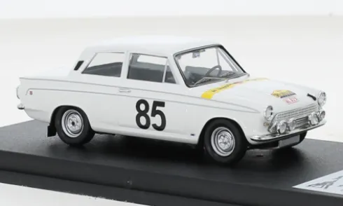 Ford Cortina GT, weiss, Rally Lüttich-Rom-Lüttich, 1964, #85, G.Staepelaere/E.Meeuwissen, 1:43, Trofeu