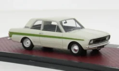 Ford Cortina Lotus MkII, weiss/grün, 1966, 1:43, Matrix