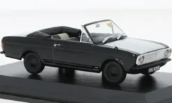 Ford Cortina MK II Crayford Convertible, schwarz/silber, 1:43, Oxford