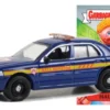 Ford Crown Victoria Police Interceptor, dunkelblau, 2008, 1:64, Greenlight