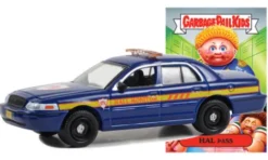 Ford Crown Victoria Police Interceptor, dunkelblau, 2008, 1:64, Greenlight