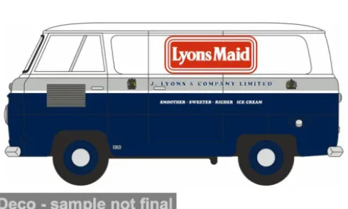 Ford 400E, Lyons Maid, 1:76, Oxford