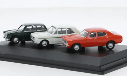 Ford 3er Set:, 1:76, Oxford