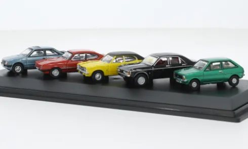 Ford 5er Set:, 1:76, Oxford