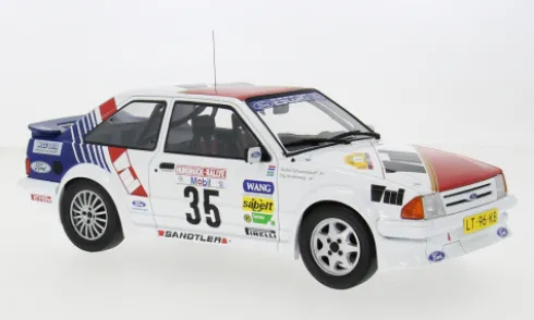 Ford Escort MK III RS Turbo, Hunsrück Rallye, 1985, #35, S.Andervang/A.Schoonenwolf, 1:18, MCG