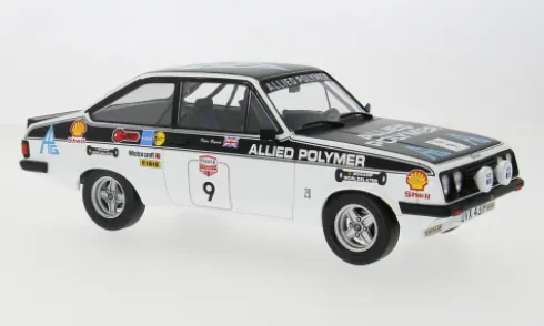 Ford Escort MK II RS 2000, FIA World Rally Championship, Tour of Great Britain, 1977, #9, A.Vatanen/P.Bryant, 1:18, MCG