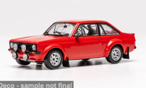 Ford Escort MK II RS 1800, rot, 1980, 1:43, IXO