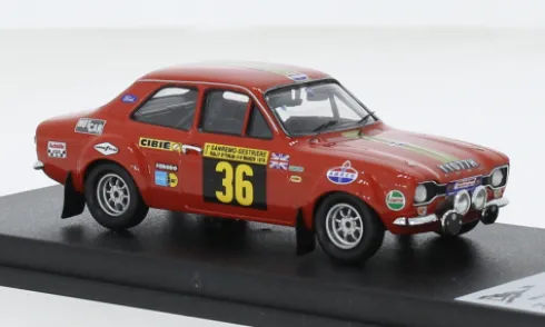 Ford Escort MK I, Rallye San Remo, 1970, #36, D.Sutton/P.O'Gorman, 1:43, Trofeu