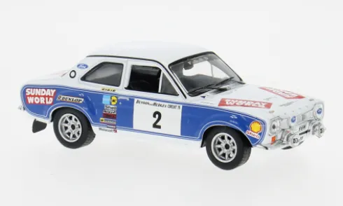 Ford Escort MK I RS 1600, Circuit of ireland, 1975, #2, B.Coleman/P.Phelan, 1:43, IXO