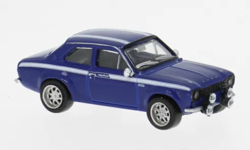 Ford Escort RS 1800 MKI, blau, 1969, Mexico, 1:87, Brekina