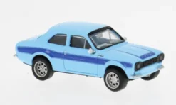 Ford Escort RS 1800 MKI, hellblau/blau, 1969, 1:87, Brekina