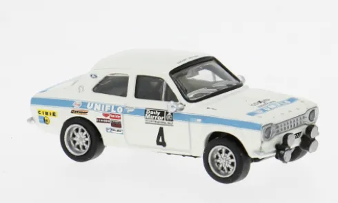 Ford Escort RS 1800 MKI, Rallye RAC Lombard, 1972, #4, R.Clark/T.Mason, 1:87, Brekina